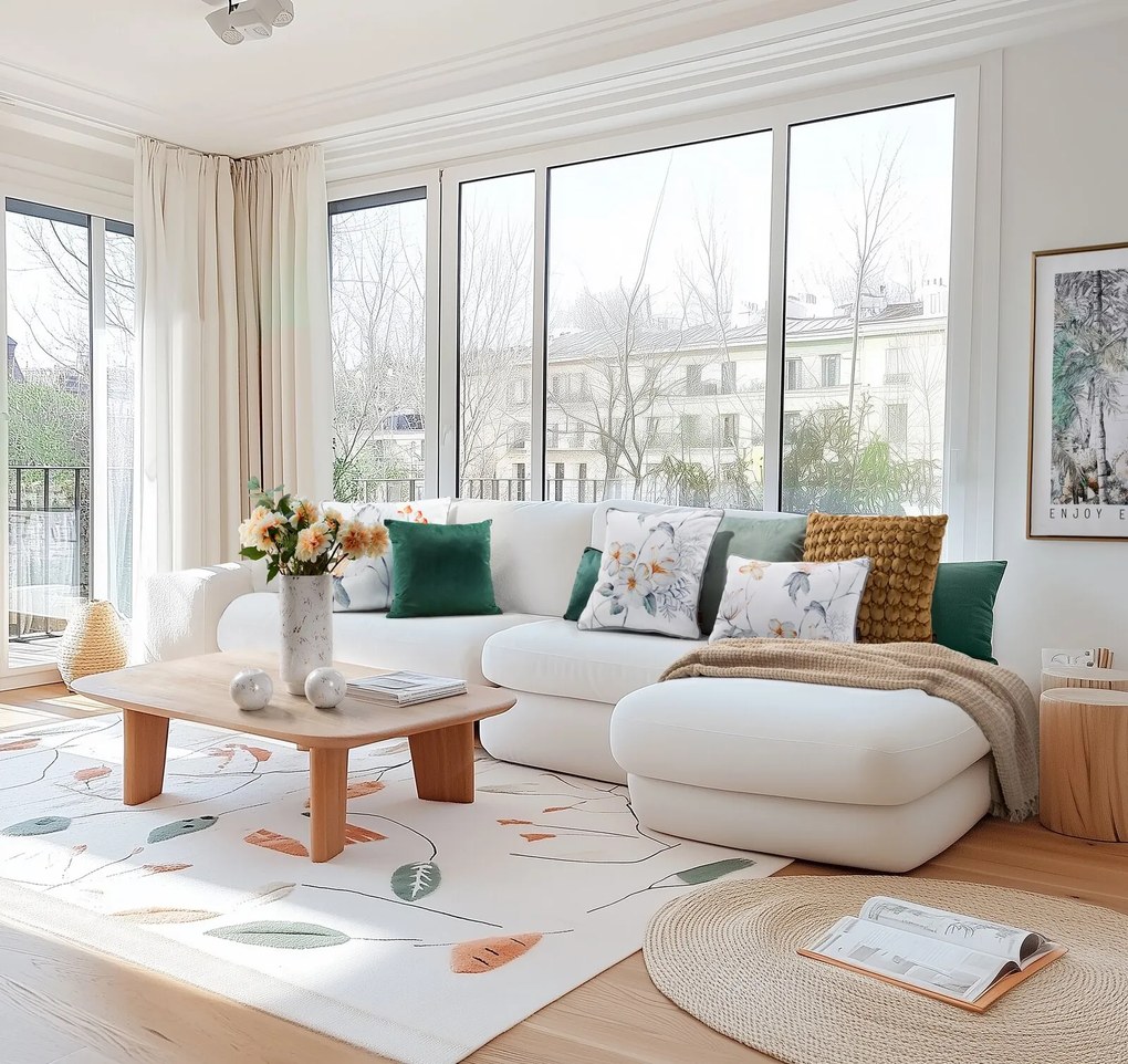 DEKORAČNÁ GUĽA ARIELA 10X10 CM BIELA