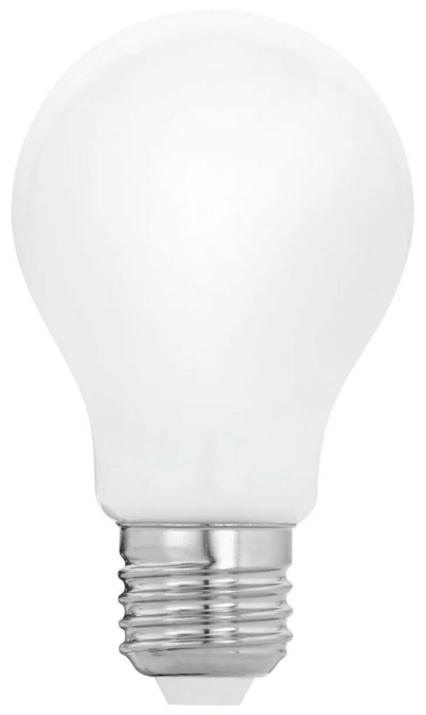 EGLO LED žiarovka A60, E27, 8 W, teplá biela (opálová)