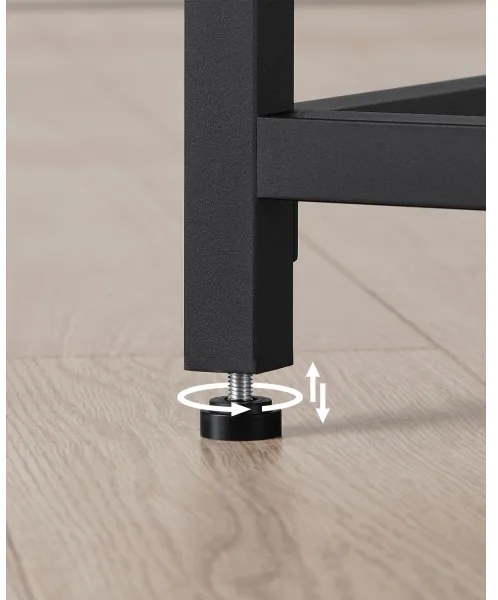 Písací stôl SOLEA čierny