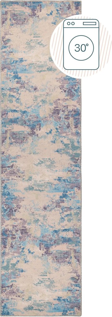 Behúň Hebden Reid Abstract Multi, 60x230, viacfarebná, obývacia izba, Flair Rugs