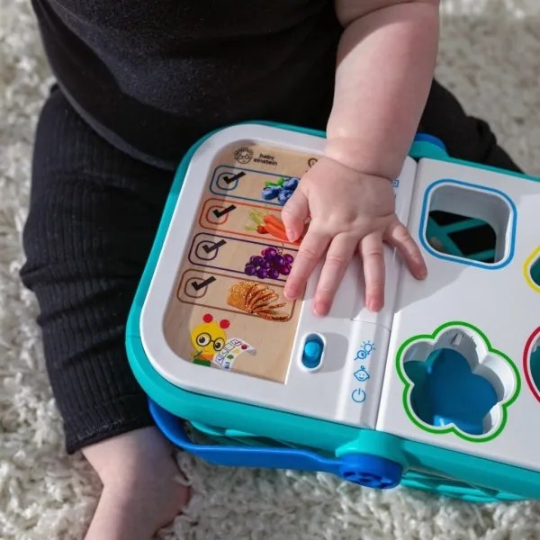 Baby Einstein - Detský interaktívny nákupný košík MAGIC TOUCH HAPE 3xAAA