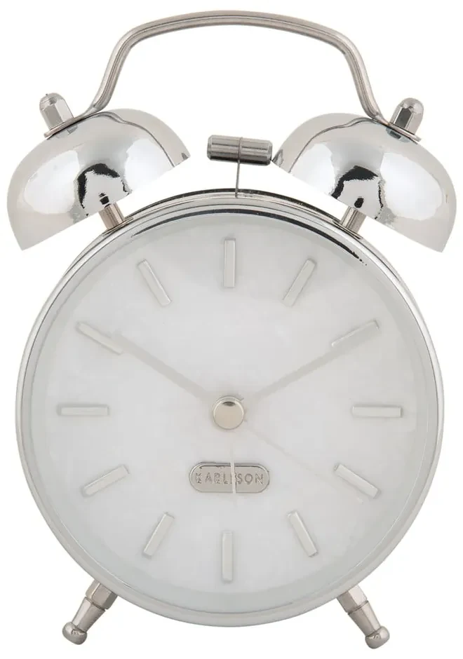 Budík ø 8 cm Pearl Glow – Karlsson