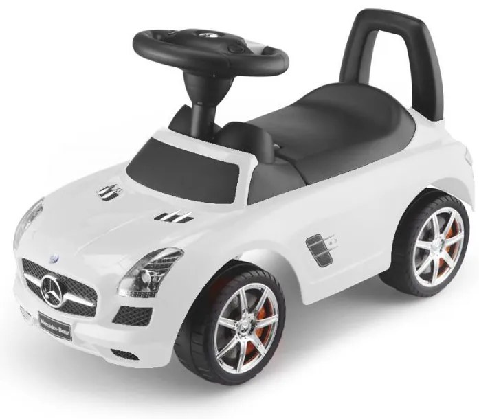 Odrážadlo Mercedes, biele