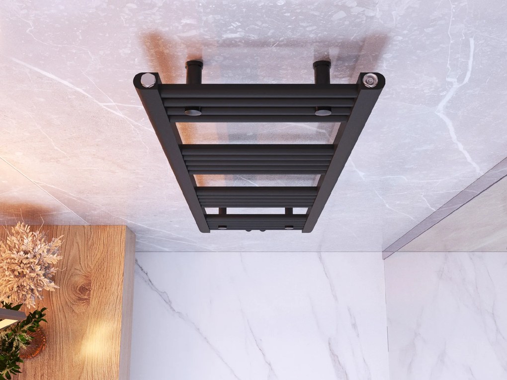 Gamma Erga Simple, vykurovacie teleso 1300x400 mm, 441 W, čierna, ERG-LAV-SIMP-13040-BK