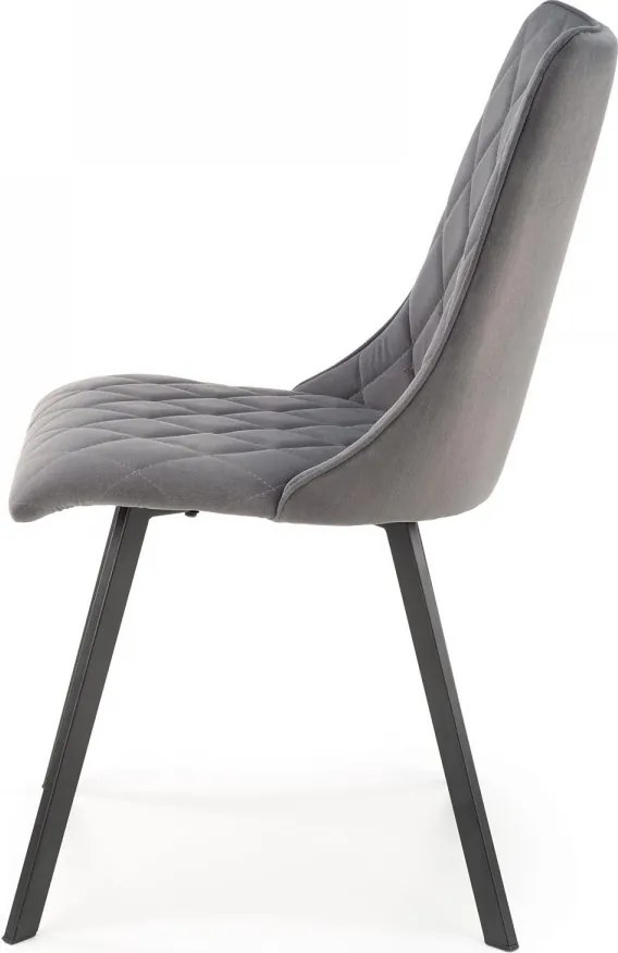 Dizajnová stolička K450 sivá
