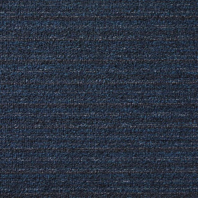 Kobercové štvorce BALTIC pruhy modré 50x50 cm