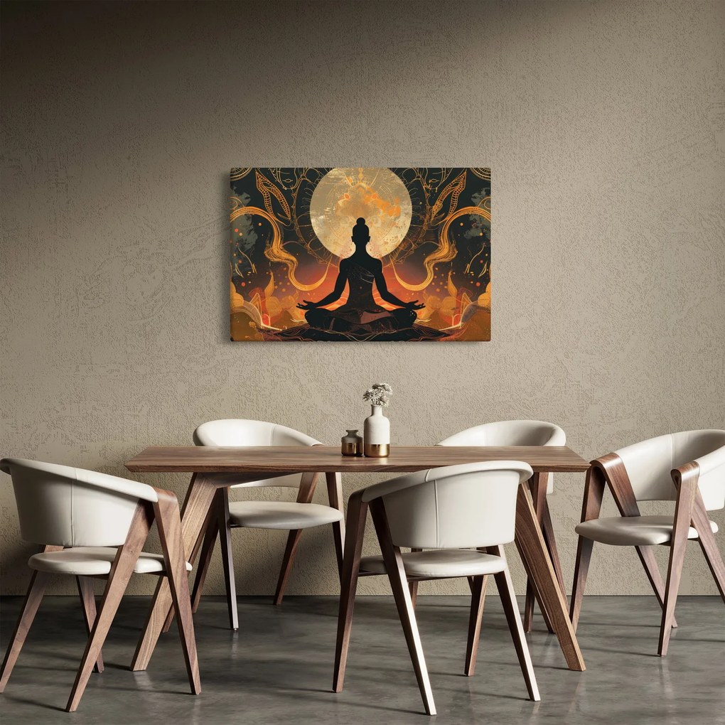Obraz - Meditácia (90x60 cm)