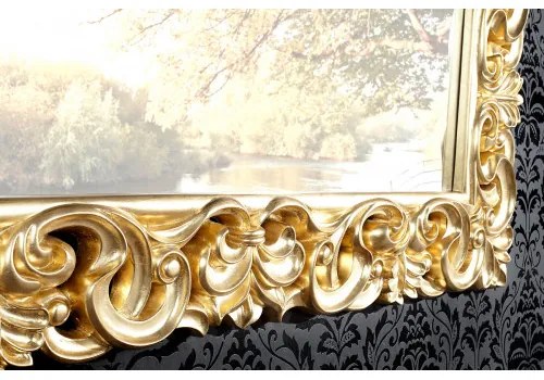 Zrkadlo Antic 15629 180x90cm Zlaté  - Komfort-nábytok