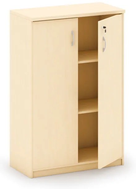 Kancelárska skriňa MIRELLI, 800 x 400 x 1200 mm, breza