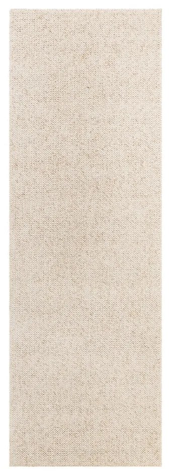 Krémovobiely prateľný behúň 80x240 cm Rocco Cream – Elle Decoration