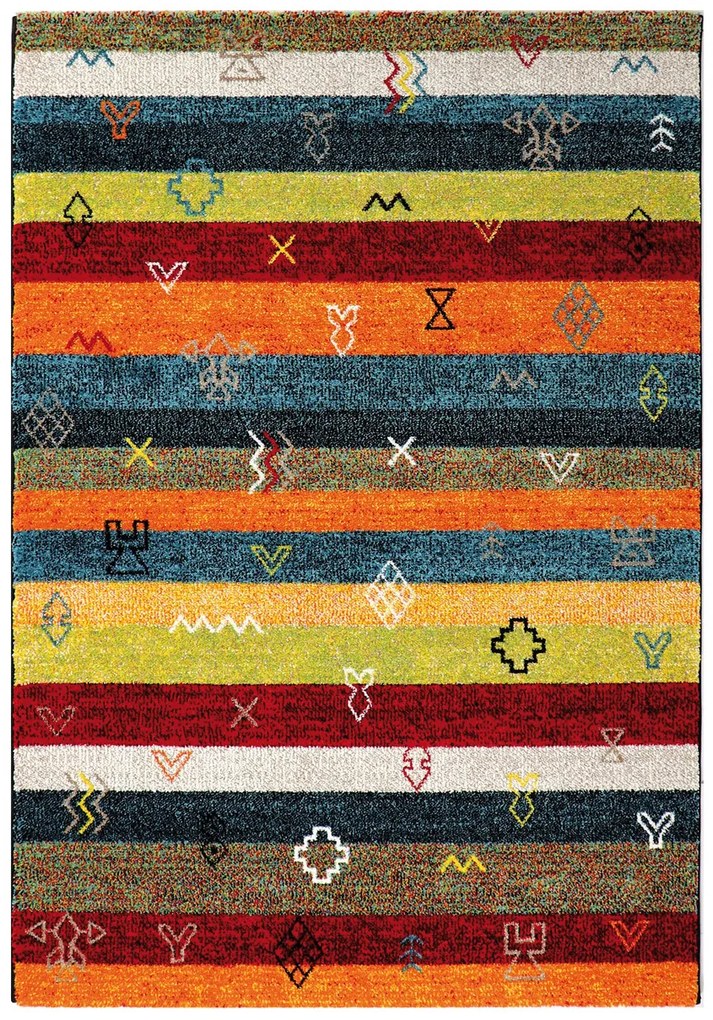 Medipa (Merinos), Kusový koberec Diamond 22665/110, 140x200, viacfarebná, obývacia izba