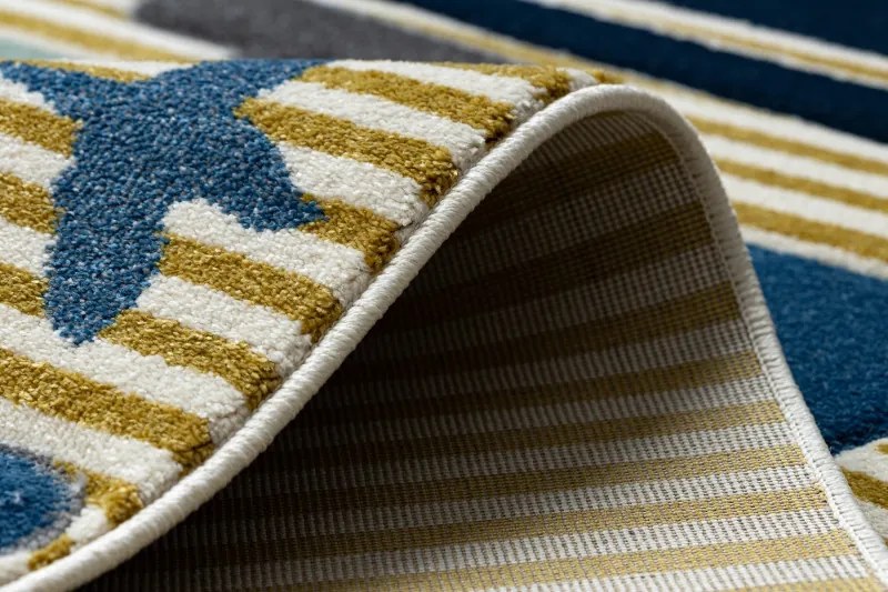 Dywany Łuszczów, Detský kusový koberec Petit Sail boat gold, 160x220, žltá, detská izba