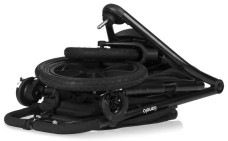 Lionelo - Športový kočík AZURA čierna