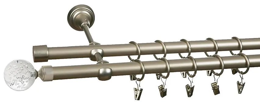 Garniža Fidelio fi19 200cm II satyna nikiel