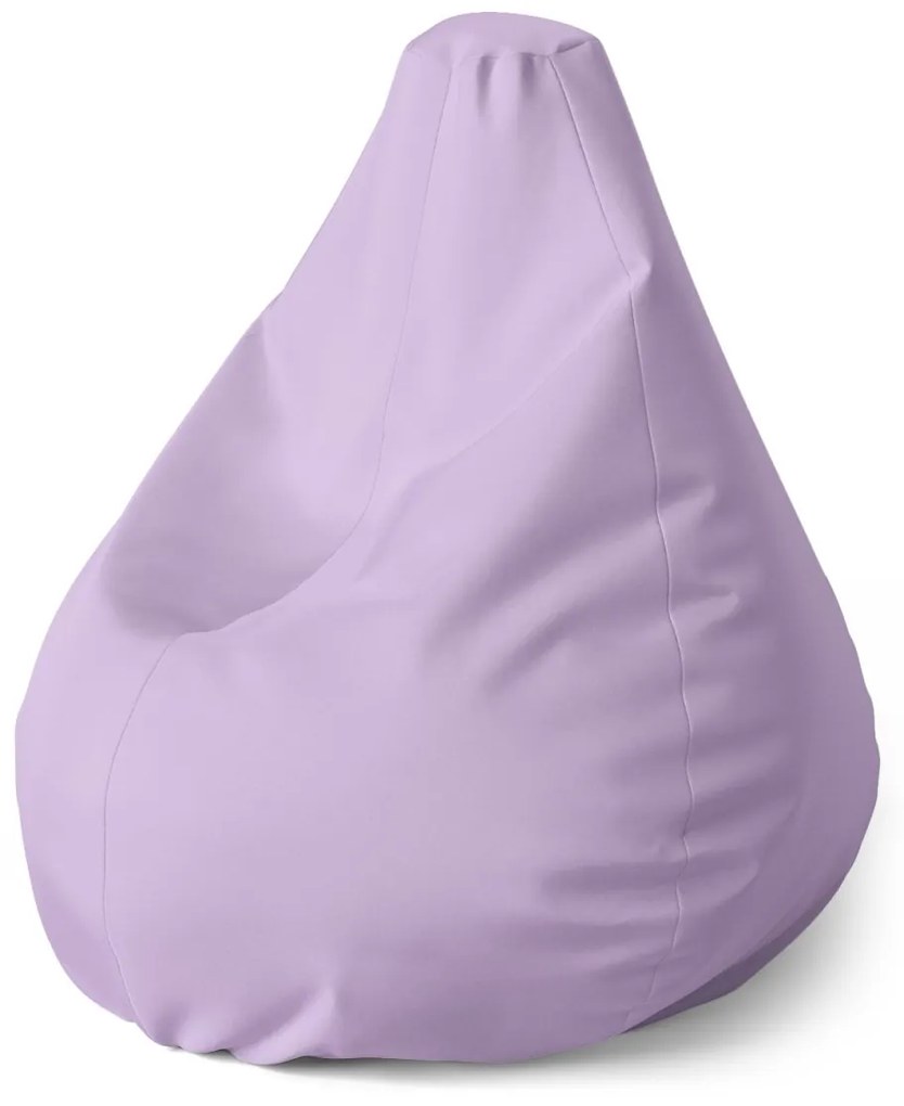 Sablio Sedací vak Pear Svetlá fialová - 140 x 100 x 25 cm