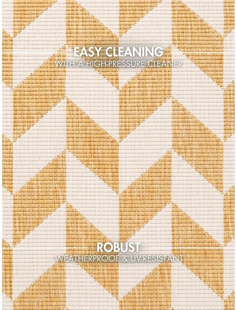 Okrovožltý/krémový vnútorný a vonkajší koberec 120x170 cm Haringey Terrick – Ted Baker