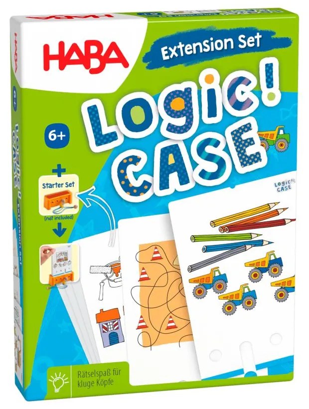Logická hra pre deti - rozšírenie Stavenisko Logic! CASE Haba od 6 rokov