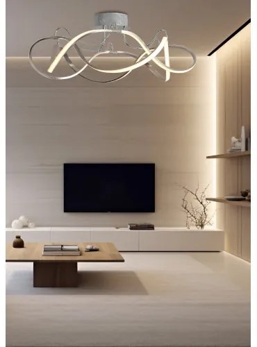 Design stropnica LED LUXERA MINUET 18106 Ø70 39W-4920lm