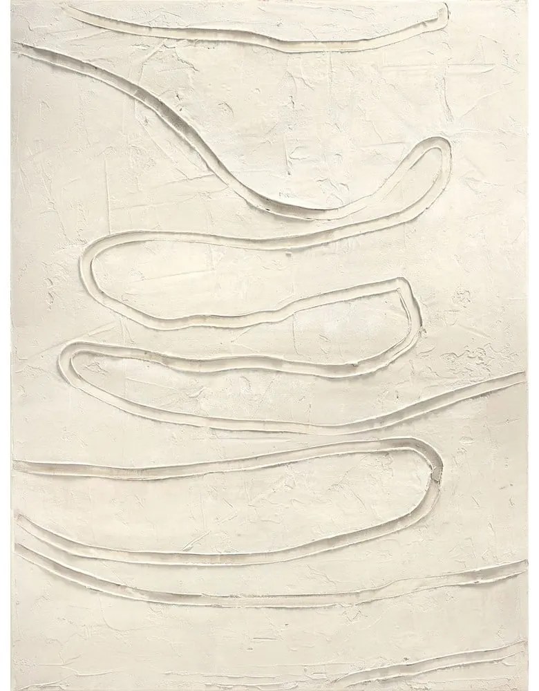 Ručne maľovaný obraz 88x118 cm Track The Line – Malerifabrikken