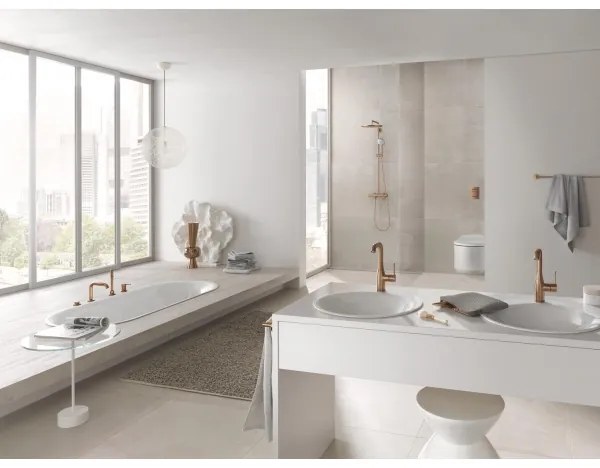GROHE 19578DL1 - Vaňová štvorotvorová kombinácia ESSENCE bronzová