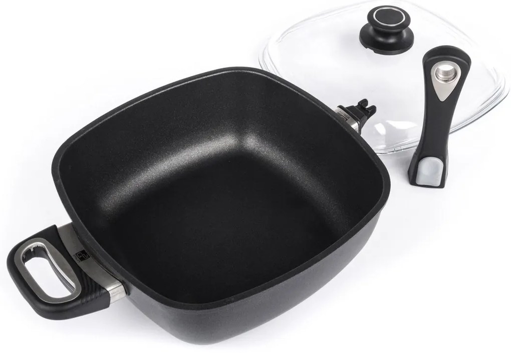 Hlboká panvica G21 Cook 26 cm s pokrievkou a odnímateľnou rukoväťou 63425196
