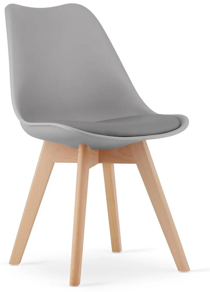 Dekorstudio Dizajnová stolička ENZO 007 sivá Počet stoličiek: 4ks