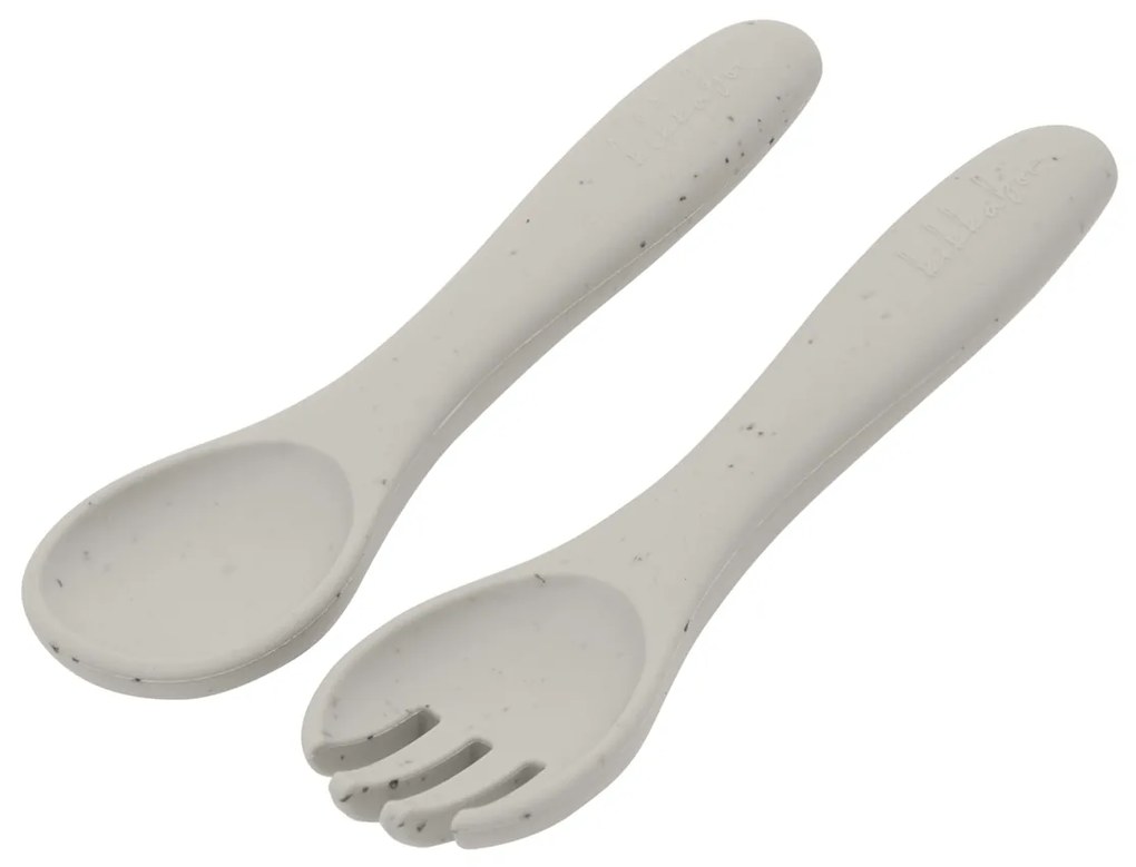 Príbor 2-dielny Platinum Silicone Sand