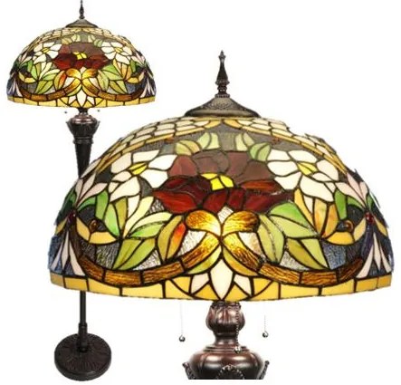 Luxury lampa do obývačky Tiffany LILY HEMISPHERE Ø50*166