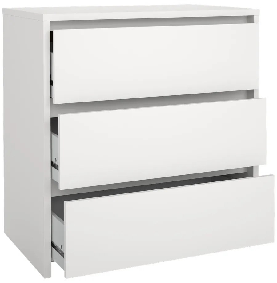 Biela komoda 80x84x48 cm Next – Tvilum