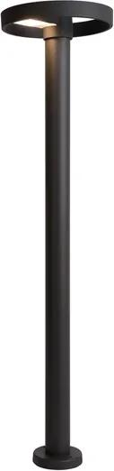 Lucide 29809/03/30 Exteriérové stĺpikové LED svietidlo ZEFRA-LED Post 3W H80 D20cm čierna