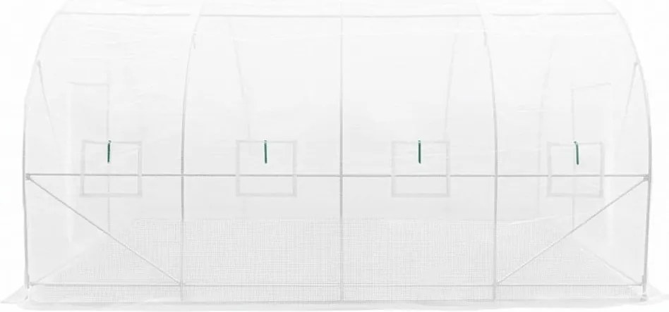 Springos Záhradný skleník / fóliovník 4 × 2,5 × 2 m GT0009 UV-4, 140 g/m²