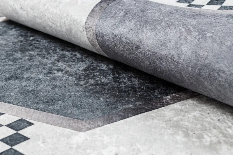 Dywany Łuszczów, Kusový koberec ANDRE Diamonds 1863, 160x220, modrá, chodba / predsieň