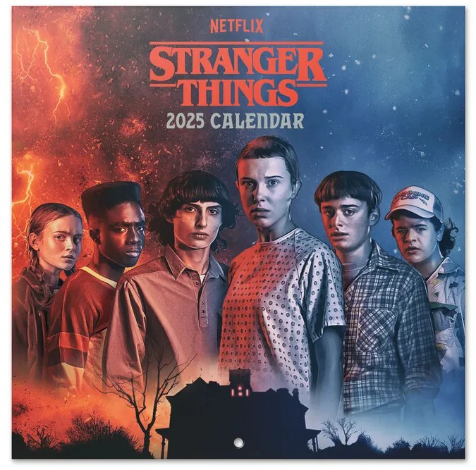 Kalendár 2025 Stranger Things