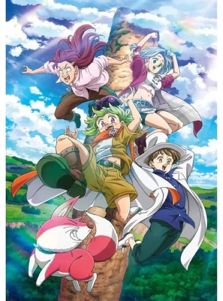 Dino Puzzle Anime: Seven deadly sins 500 dílků