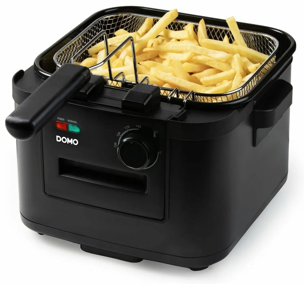 DOMO DO545FR fritéza s vyberateľnou nádobou, 4 l