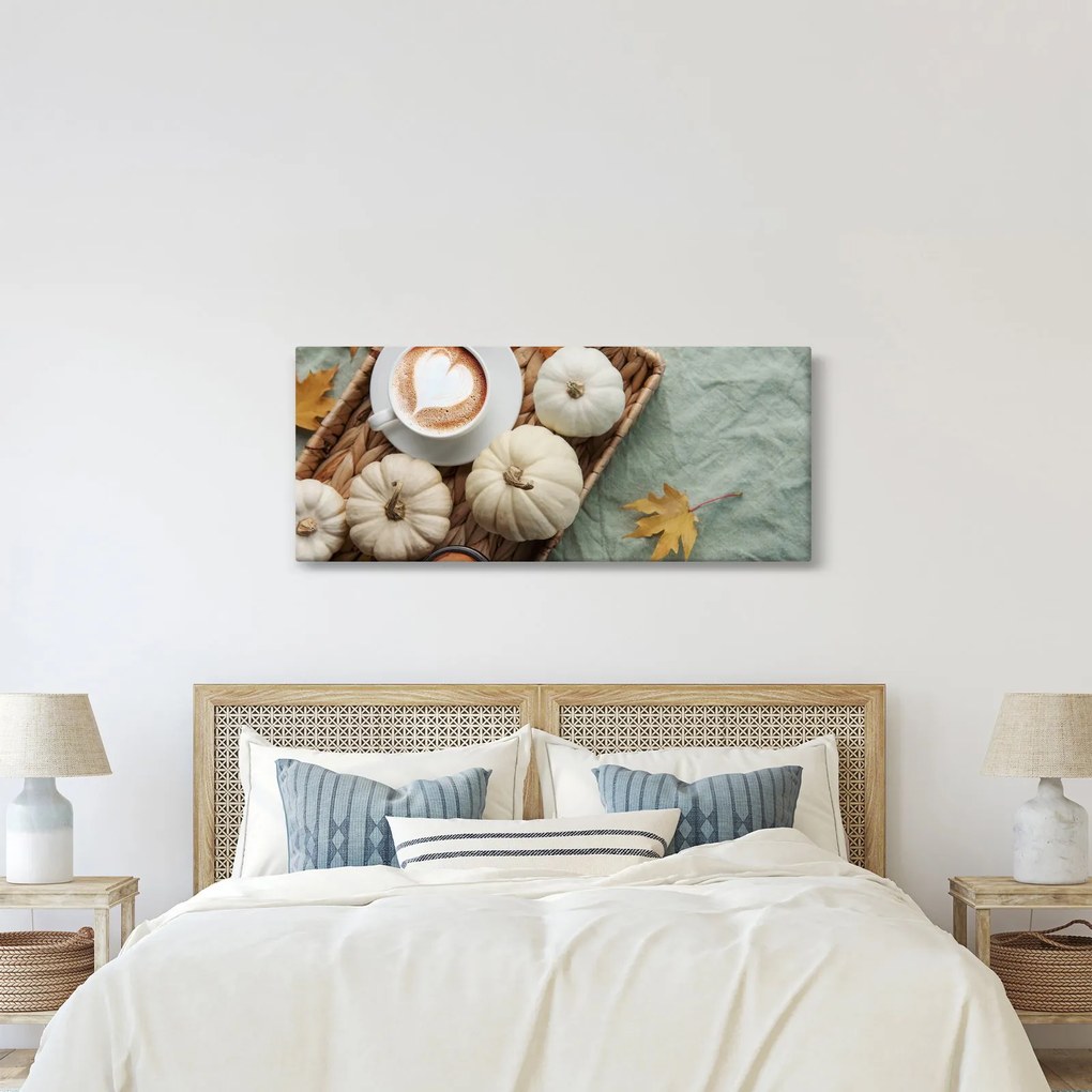 Obraz - Jesenný večierok (120x50 cm)