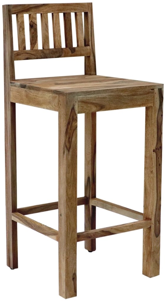 furniture-nabytek.cz - Barová židle dřevěná s masivu palisandr