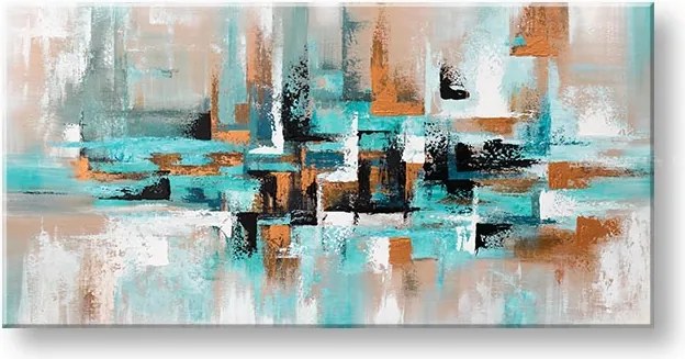 Maľovaný obraz na stenu ABSTRAKT 1 dielny YOBATAB009E1