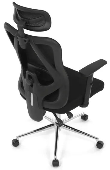 Autronic BONTEC Kancelárska stolička, výškovo nastaviteľná, čierna sieťovina, KA-R216 BK Farba: Čierna