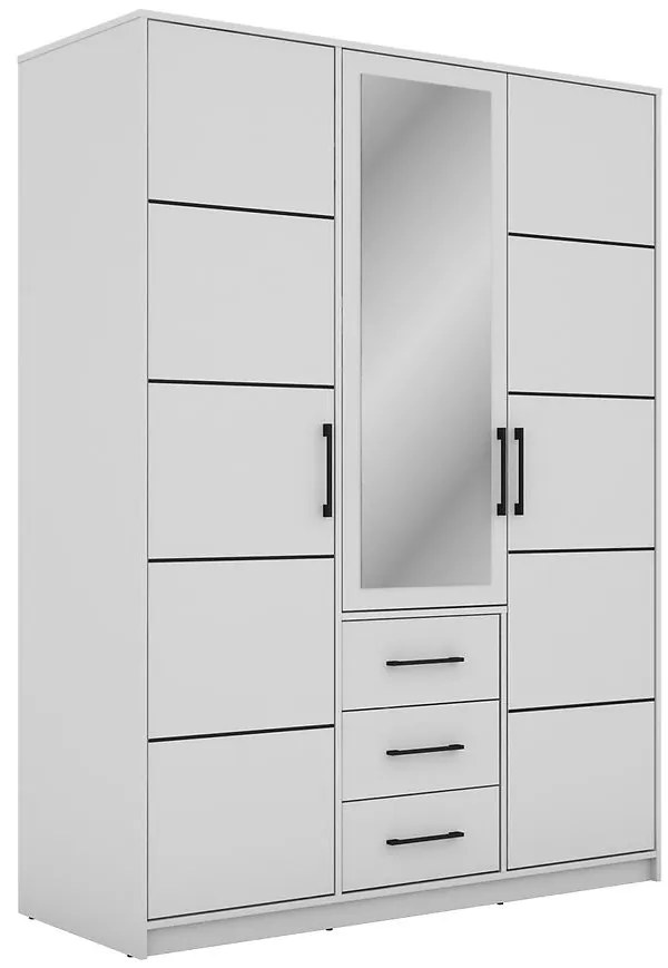 Skriňa Bollate 3 Bela