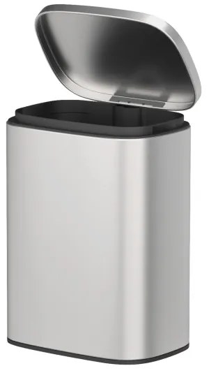 WENKO 25336100 - Kôš SARE 21,5x29,5 cm strieborný