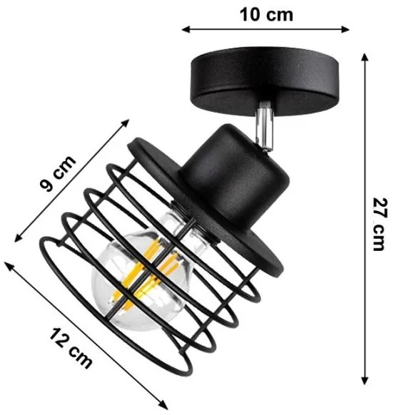 Bodové svietidlo BONOX 1xE27/60W/230V