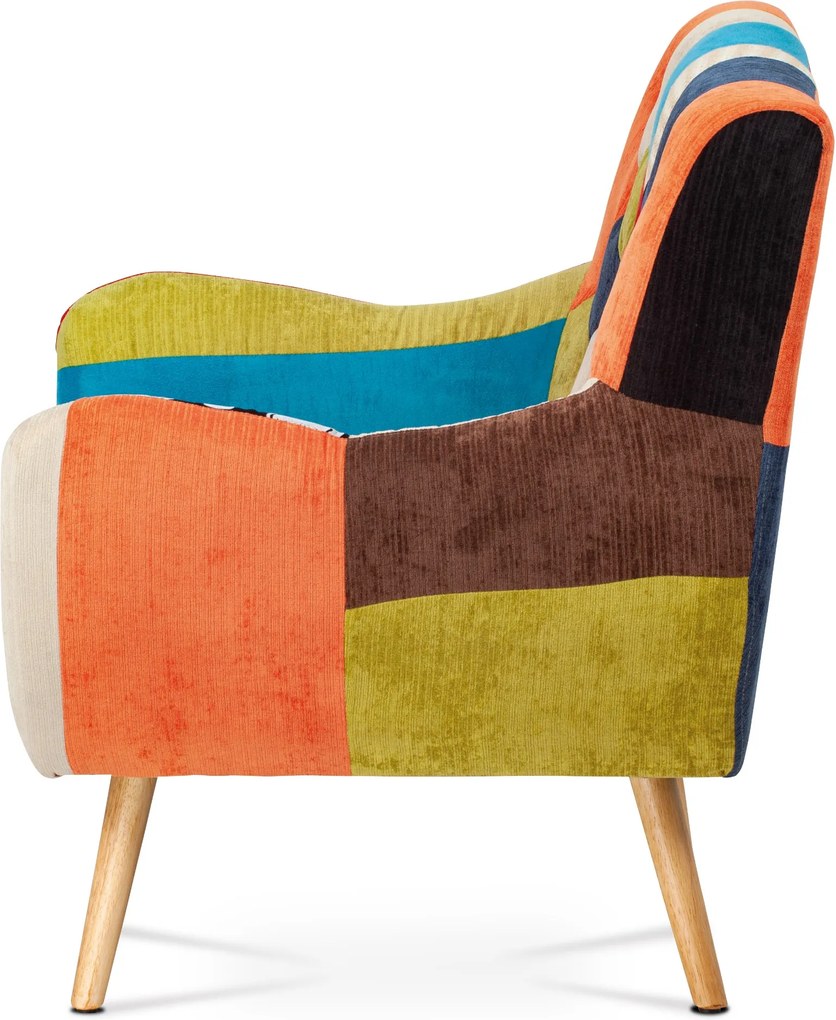 Sconto Kreslo NATALIA patchwork