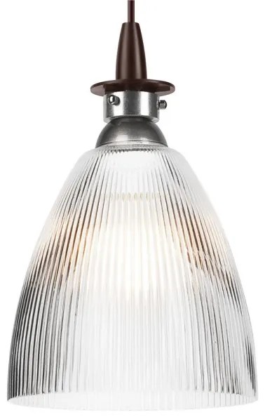 LED Luster na lanku JODI 1xE27/60W/230V bronz