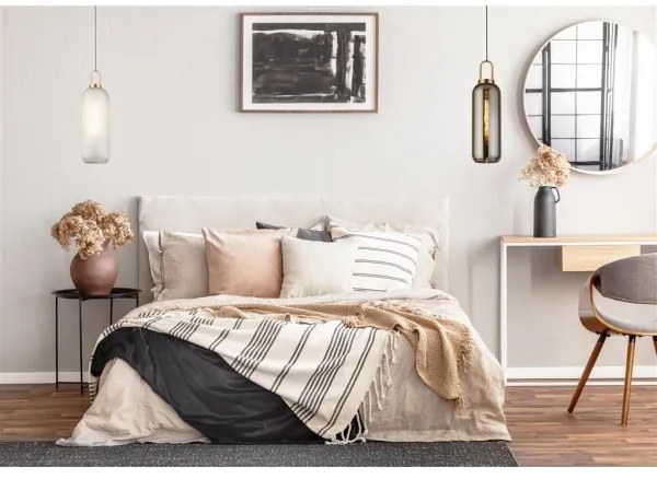 Searchlight 46641-1AC - Luster na lanku PIPETTE 1xE27/60W/230V matná