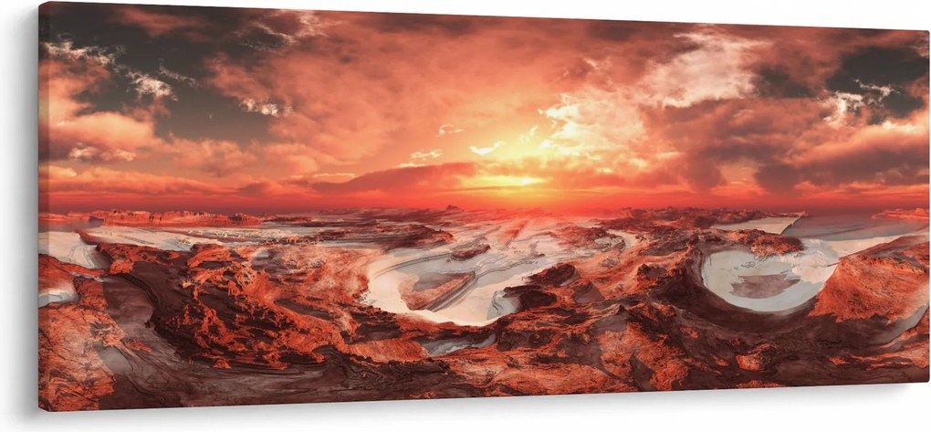 Obraz - Mars (120x50 cm)