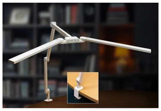 Brilagi - LED Stmievateľná dotyková stolná lampa VARIO LED/24W/230V 3000-6500K biela