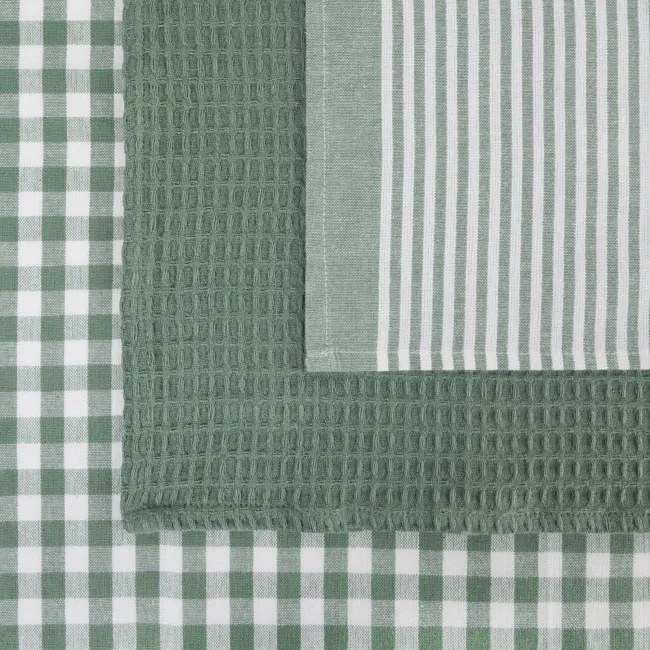 Sada kuchynských utierok LUCY zelená