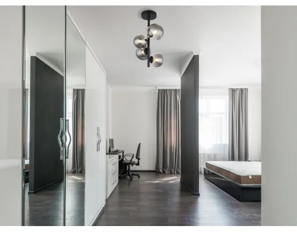 Globo 56133-4D - LED Luster na tyči RIHA 4xG9/3W/230V