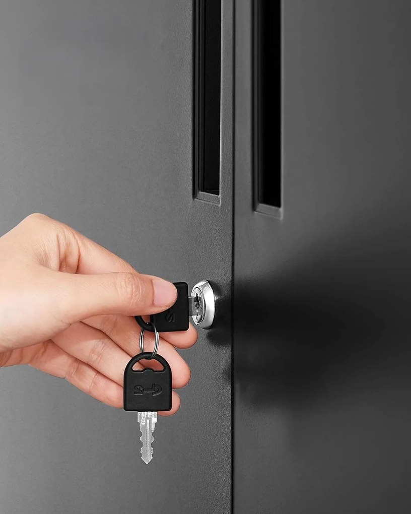 Kancelárska komoda Pasty čierna